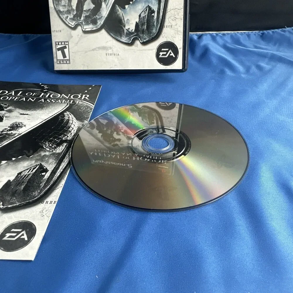 Medal of Honor European Assault PS2 PlayStation 2 Complete CIB Manual Tested